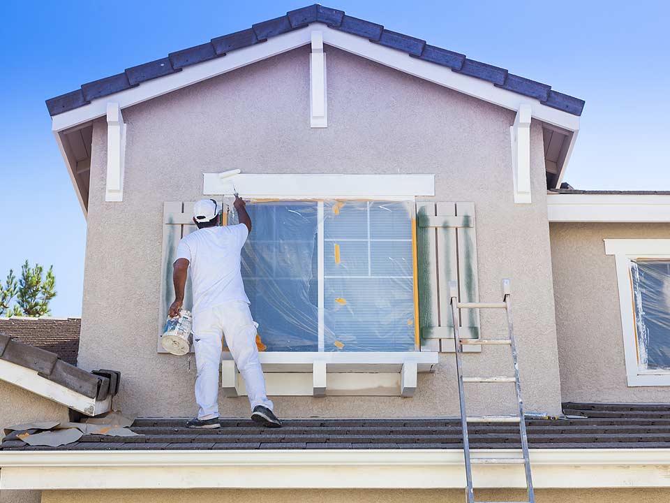 Travaux de peinture d'extérieure